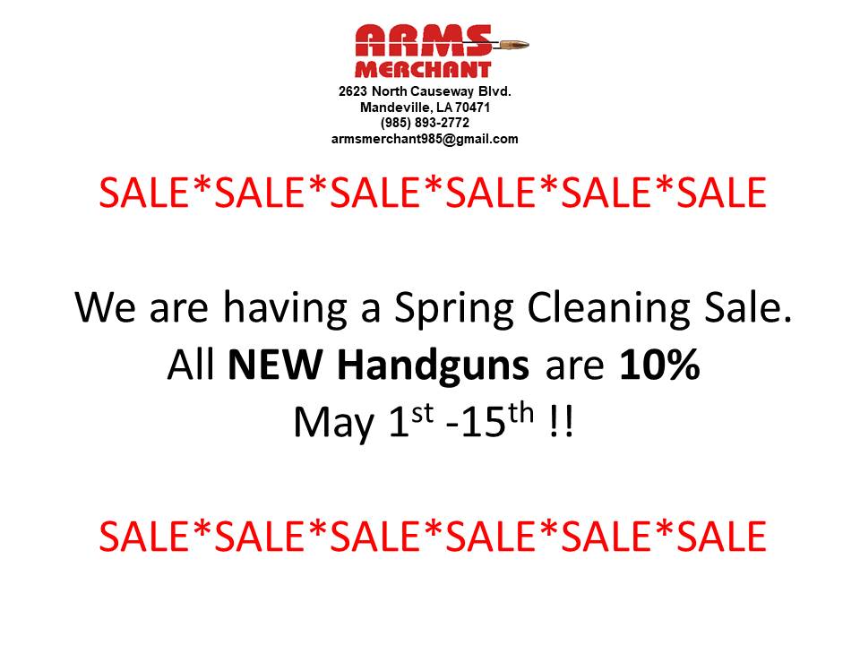 Arms Merchant | 2623 N Causeway Blvd, Mandeville, LA 70471, USA | Phone: (985) 893-2772