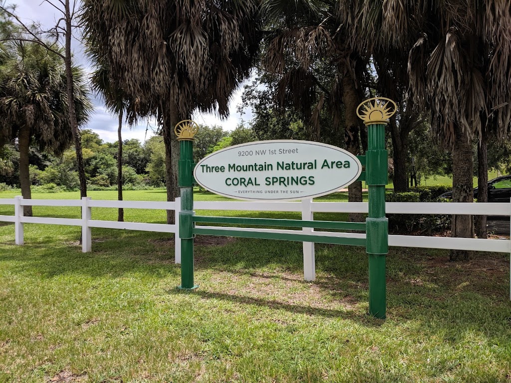 Three Mountains Natural Area | 9200 NW 1st St, Coral Springs, FL 33071, USA | Phone: (954) 345-2200