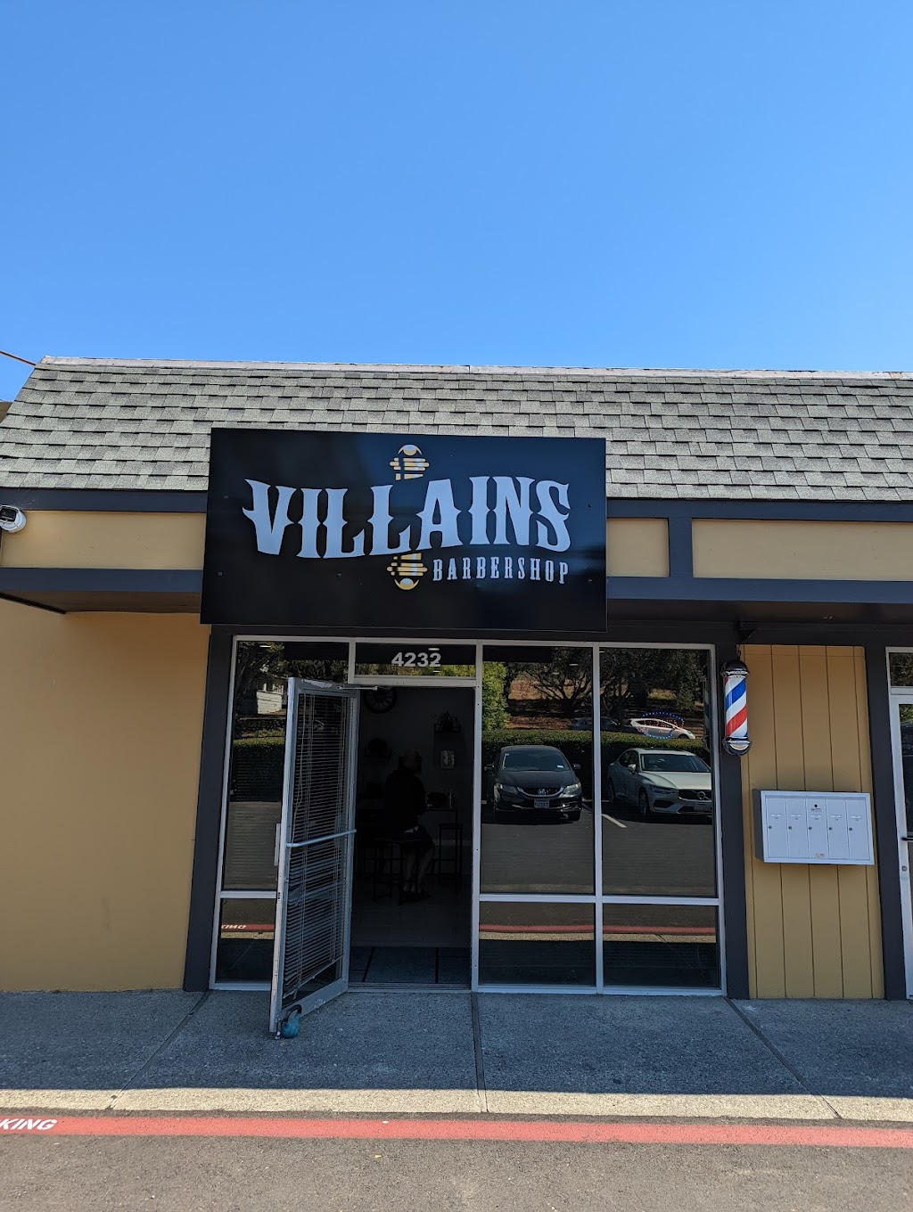 Villains barbershop | 4232 Petaluma Blvd N, Petaluma, CA 94952, USA | Phone: (707) 782-6089