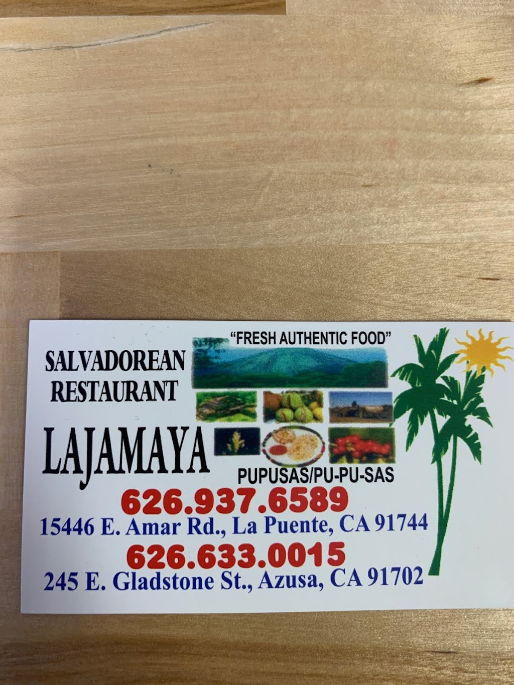 Lajamaya Salvadorean Restaurant | 245 E Gladstone St, Azusa, CA 91702, USA | Phone: (626) 633-0015