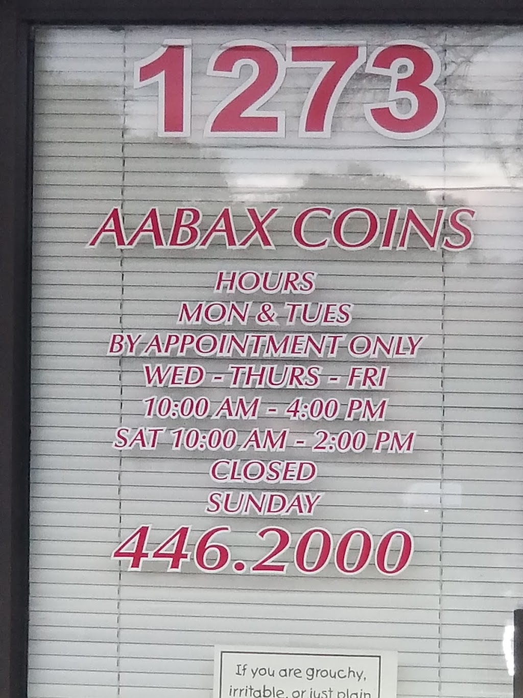 Aabax Coins & Stamps | 1273 San Christopher Dr #5334, Dunedin, FL 34698, USA | Phone: (727) 446-2000