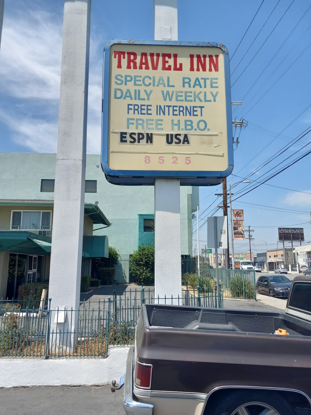 Travel Inn | 8525 Sepulveda Blvd, North Hills, CA 91343, USA | Phone: (818) 894-5721