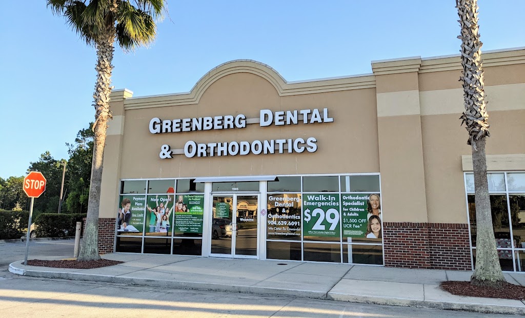 Greenberg Dental & Orthodontics | 1985 E West Pkwy, Fleming Island, FL 32003, USA | Phone: (904) 639-6091