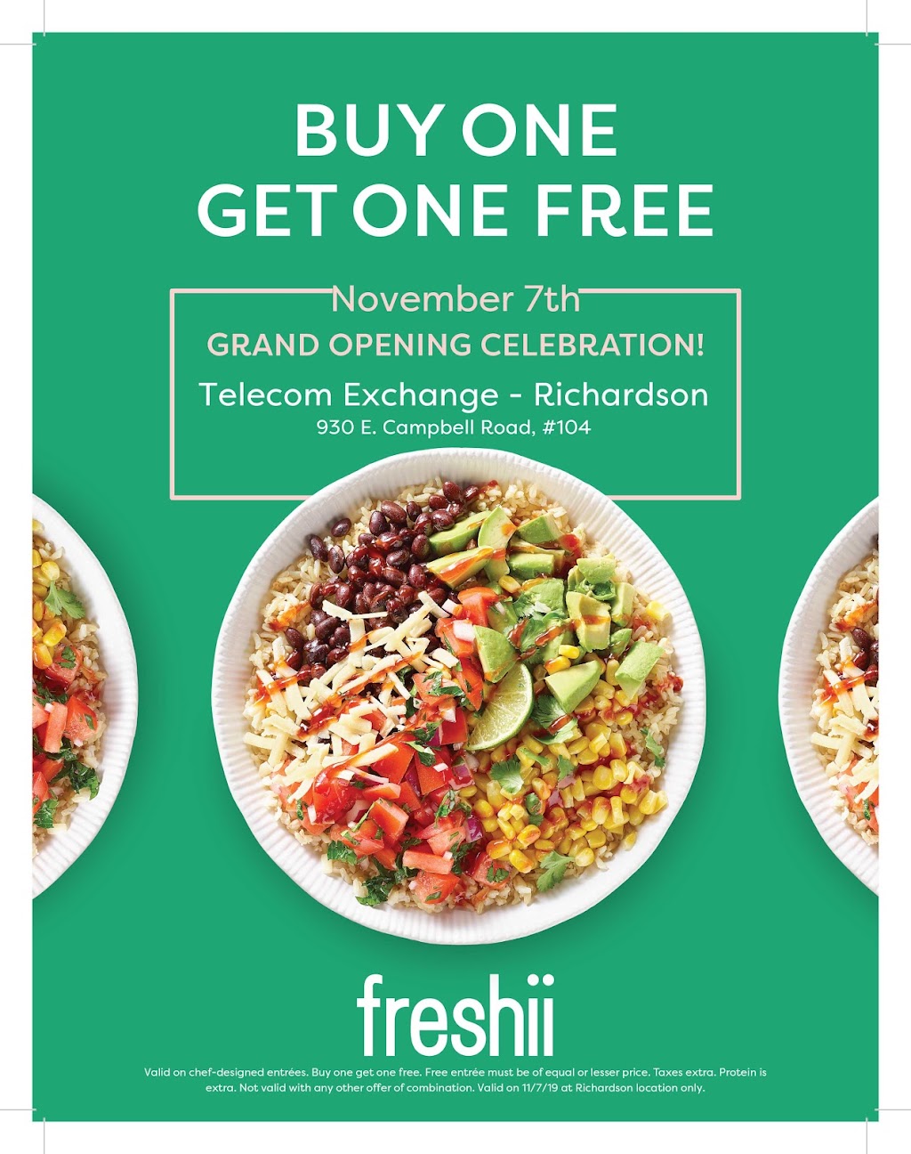 Freshii | 930 E Campbell Rd, Richardson, TX 75081, USA | Phone: (312) 285-6732