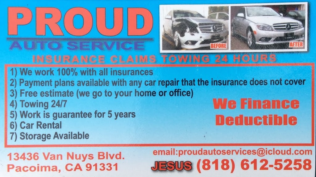 Proud Auto Body | 12423 Gladstone Ave, Sylmar, CA 91342, USA | Phone: (818) 612-5258