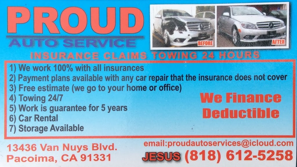 Proud Auto Body | 12423 Gladstone Ave, Sylmar, CA 91342 | Phone: (818) 612-5258