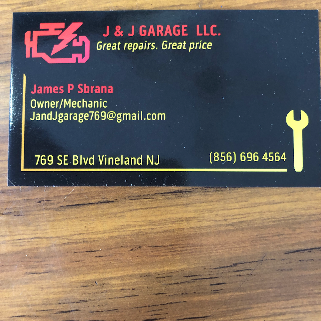 J & J Garage | 769 SE Blvd, Vineland, NJ 08360, USA | Phone: (856) 696-4564