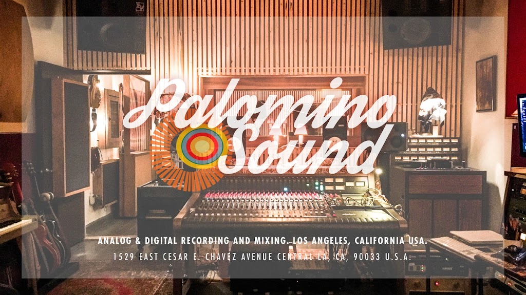 Palomino Sound | 1529 E Cesar E Chavez Ave, Los Angeles, CA 90033, USA | Phone: (323) 620-7755