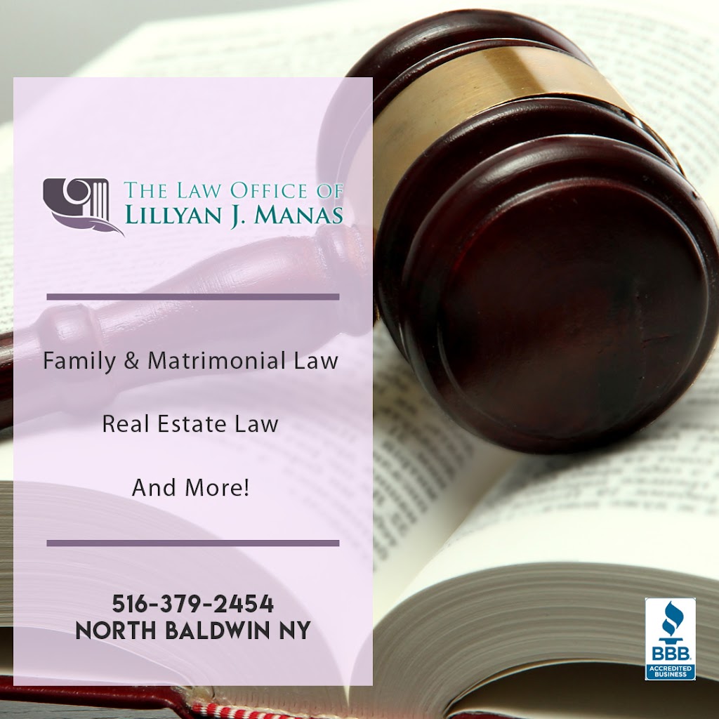 The Law Office of Lillyan J Manas | 708 Seaman Ave, Baldwin, NY 11510, USA | Phone: (516) 379-2454