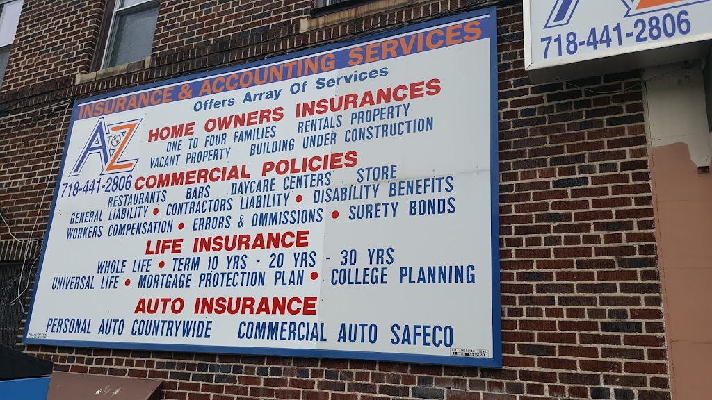 A to Z Insurance Services Inc | 106-1 Liberty Ave, Ozone Park, NY 11417, USA | Phone: (718) 441-2806