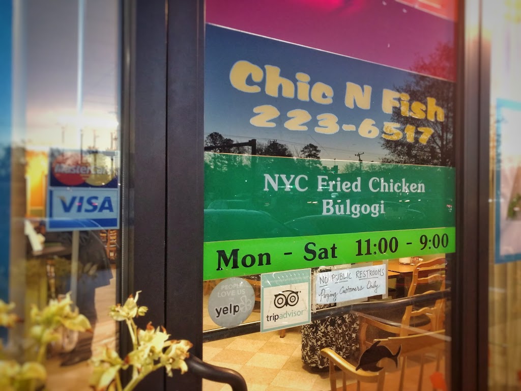 Chic N Fish | 954 J Clyde Morris Blvd, Newport News, VA 23601, USA | Phone: (757) 223-6517