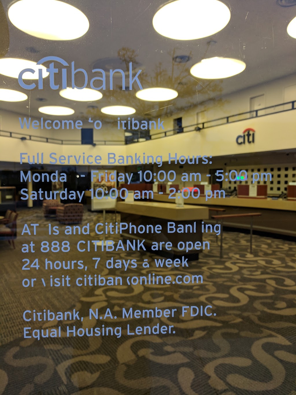 Citibank | 475 San Mateo Ave, San Bruno, CA 94066, USA | Phone: (800) 627-3999