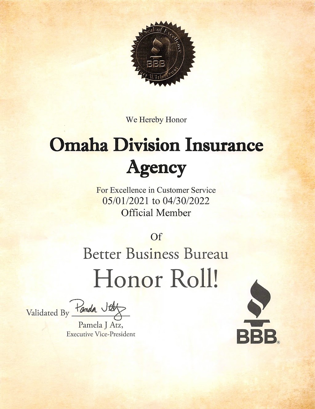 Omaha Division Insurance | 14792 Ray Sapp Dr, Omaha, NE 68138, USA | Phone: (402) 334-7087