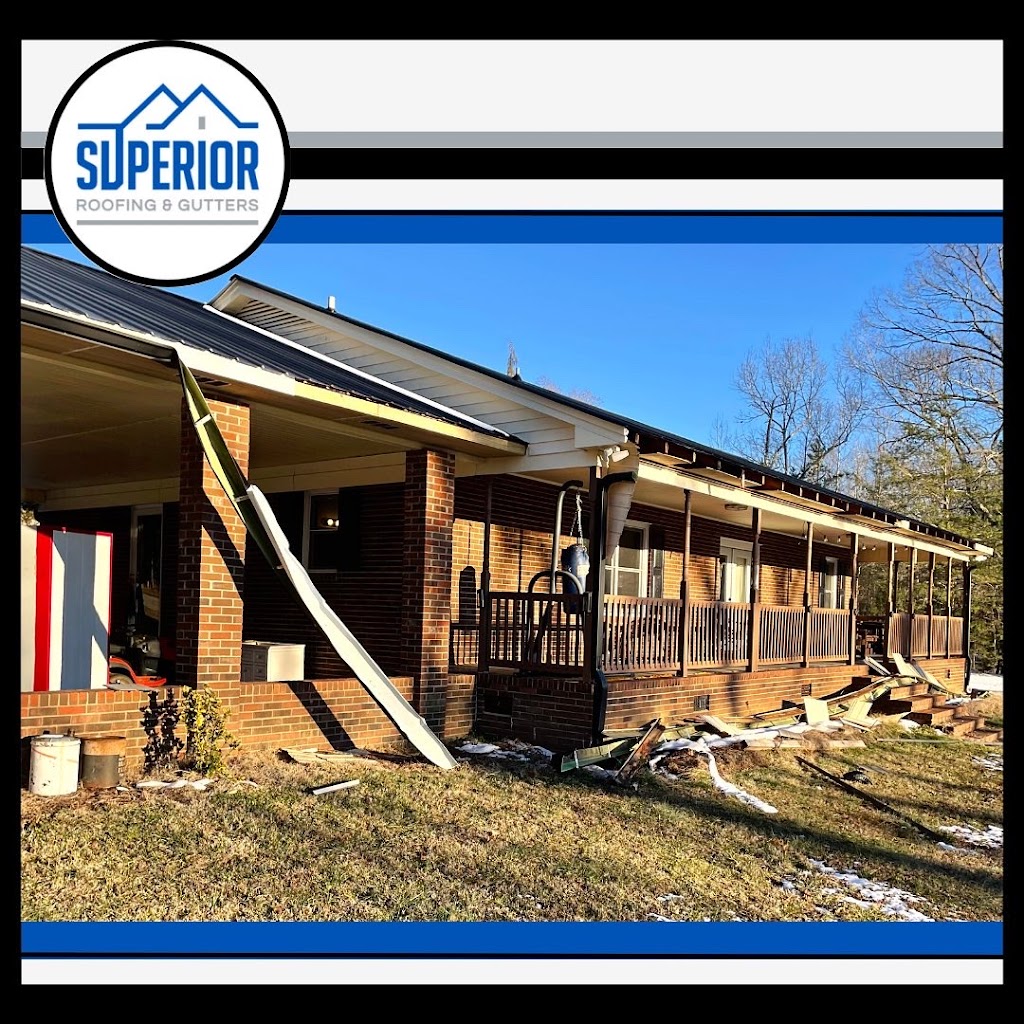 Superior Roofing & Gutters | 2848 Faucette Ln, Burlington, NC 27217, USA | Phone: (336) 693-4852