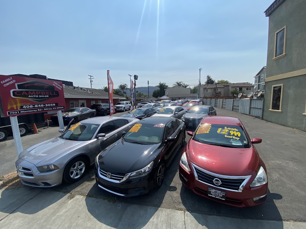 Campbell Auto Sales | 7021 Monterey Hwy, Gilroy, CA 95020, USA | Phone: (408) 848-3058