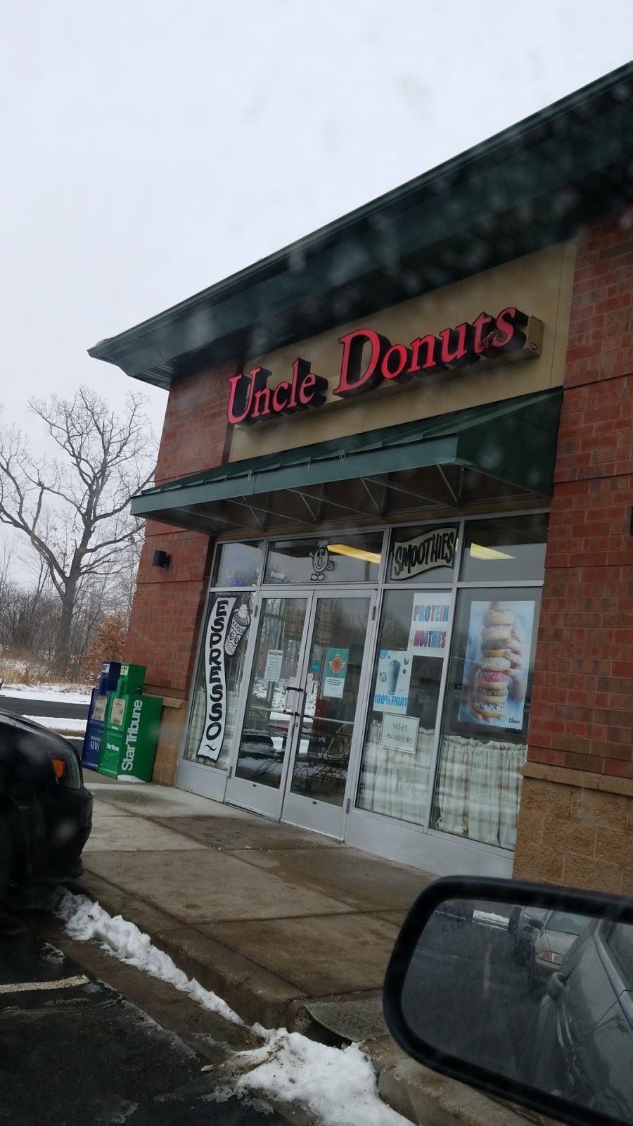 Uncle Donuts | 2071 Glacier Dr Ste 1, St Croix Falls, WI 54024 | Phone: (715) 483-9866