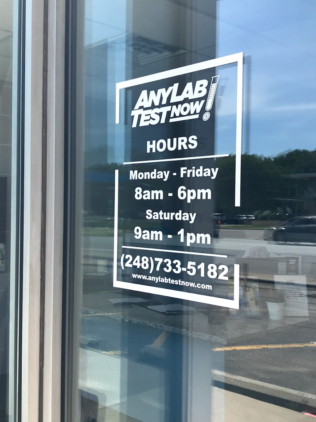 Any Lab Test Now | 30357 Woodward Ave, Royal Oak, MI 48073, USA | Phone: (248) 733-5182