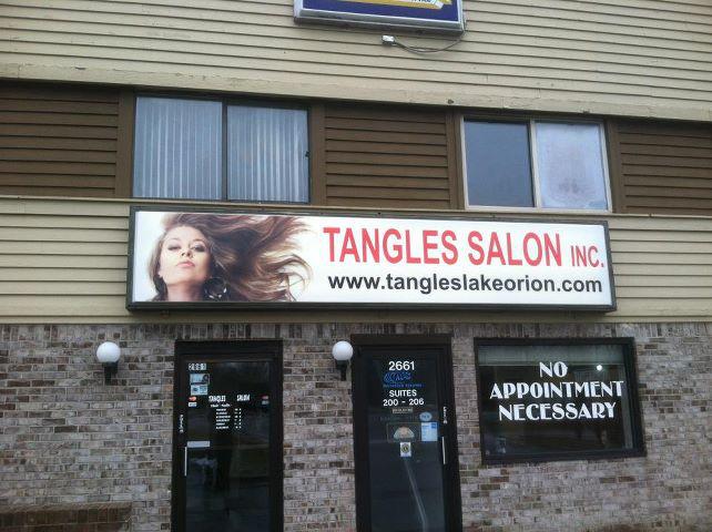 Tangles Salon Inc. | 2661 S Lapeer Rd, Orion Twp, MI 48360, USA | Phone: (248) 391-1240