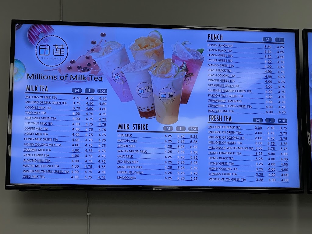 Millions of Milk Tea | 834 Premium Outlets Dr, Monroe, OH 45050, USA | Phone: (513) 393-3359