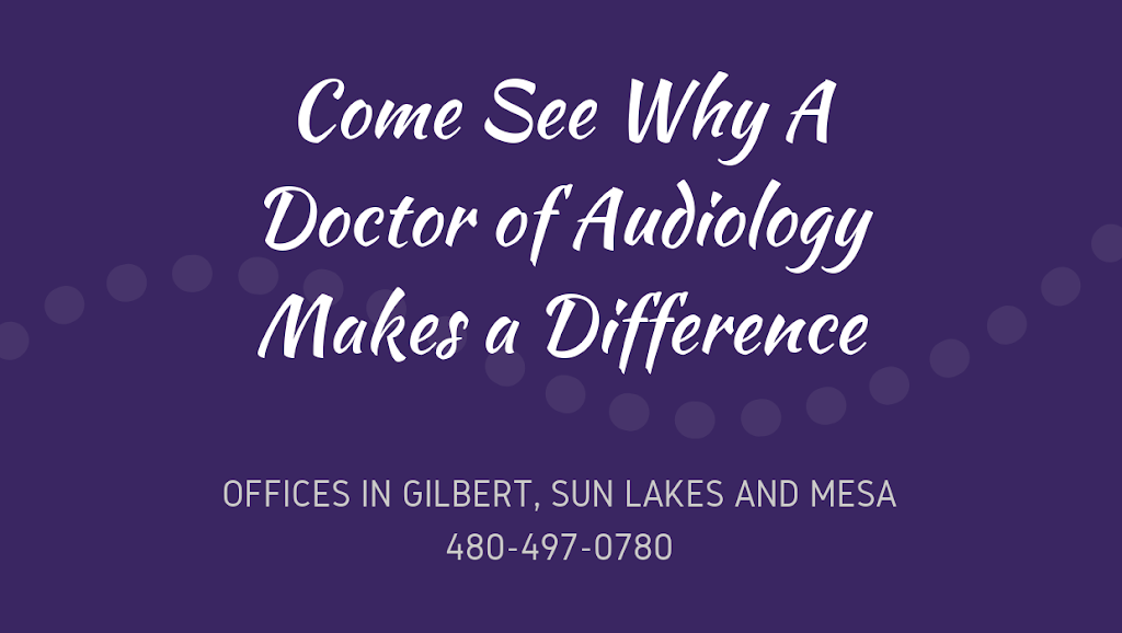 Good Sound Audiology, PLLC | 201 W Guadalupe Rd #315, Gilbert, AZ 85233, USA | Phone: (480) 497-0780