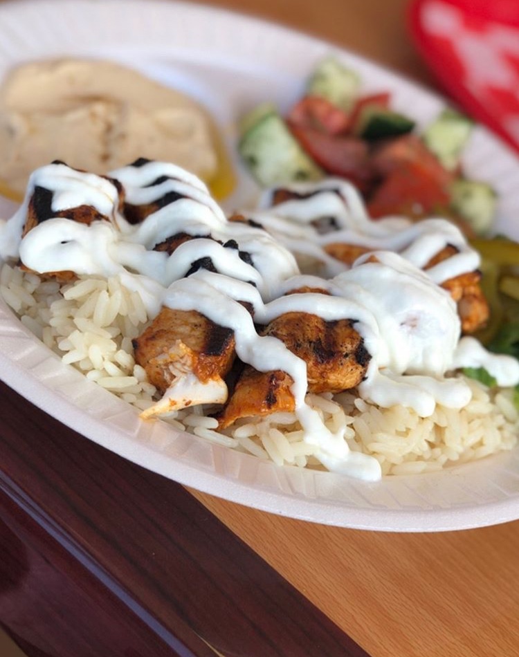 Back East Mediterranean Grill | 380 Cabot St, Beverly, MA 01915, USA | Phone: (978) 969-6981