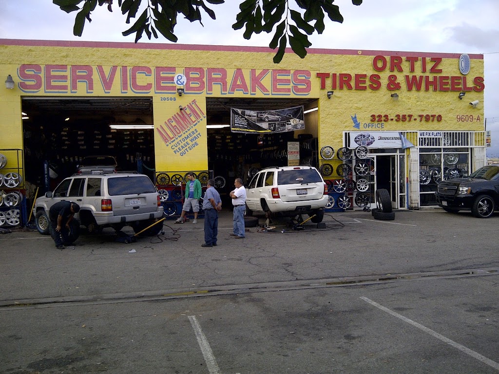 Ortiz Tires & Wheels Inc | 9609 Atlantic Ave, South Gate, CA 90280, USA | Phone: (323) 357-7970