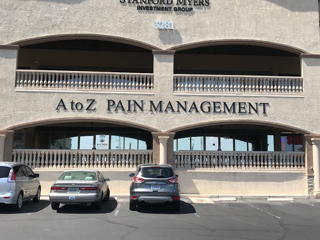 A to Z Pain Management | 3281 N Decatur Blvd Suite 150, Las Vegas, NV 89130, USA | Phone: (702) 463-1088