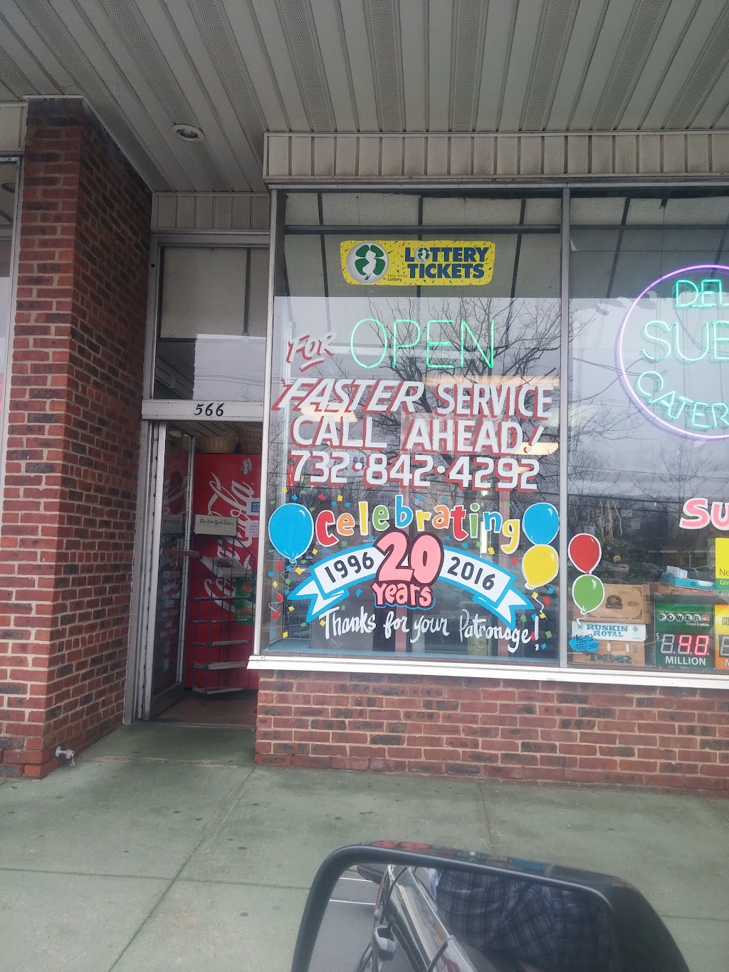 Strokers Deli & Subs | 566 Broad St, Shrewsbury, NJ 07702, USA | Phone: (732) 842-4292