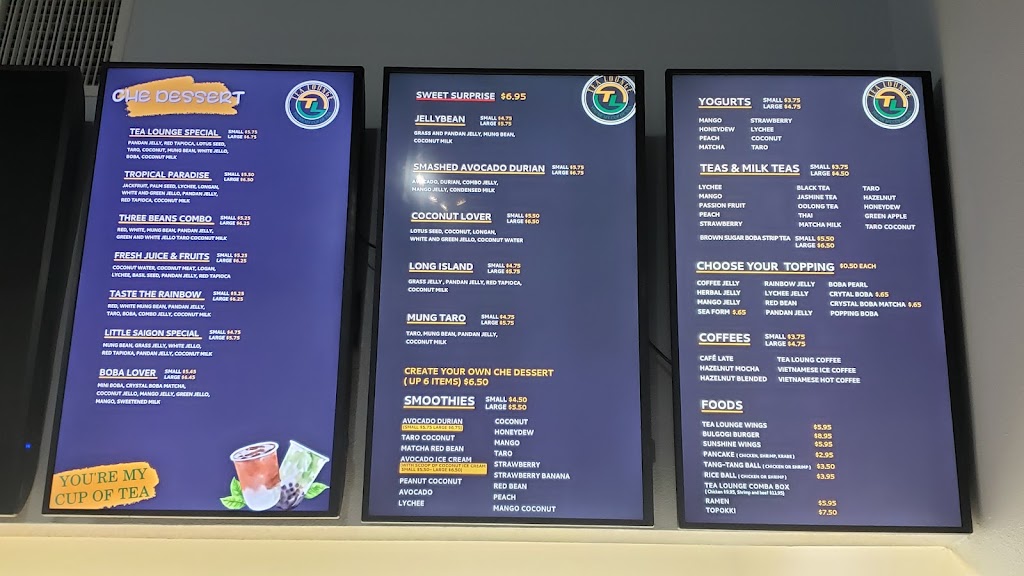 Tea Lounge- Boba Tea, Smoothies and Che | 14100 US Hwy 19 N #106, Clearwater, FL 33764, USA | Phone: (727) 953-3439