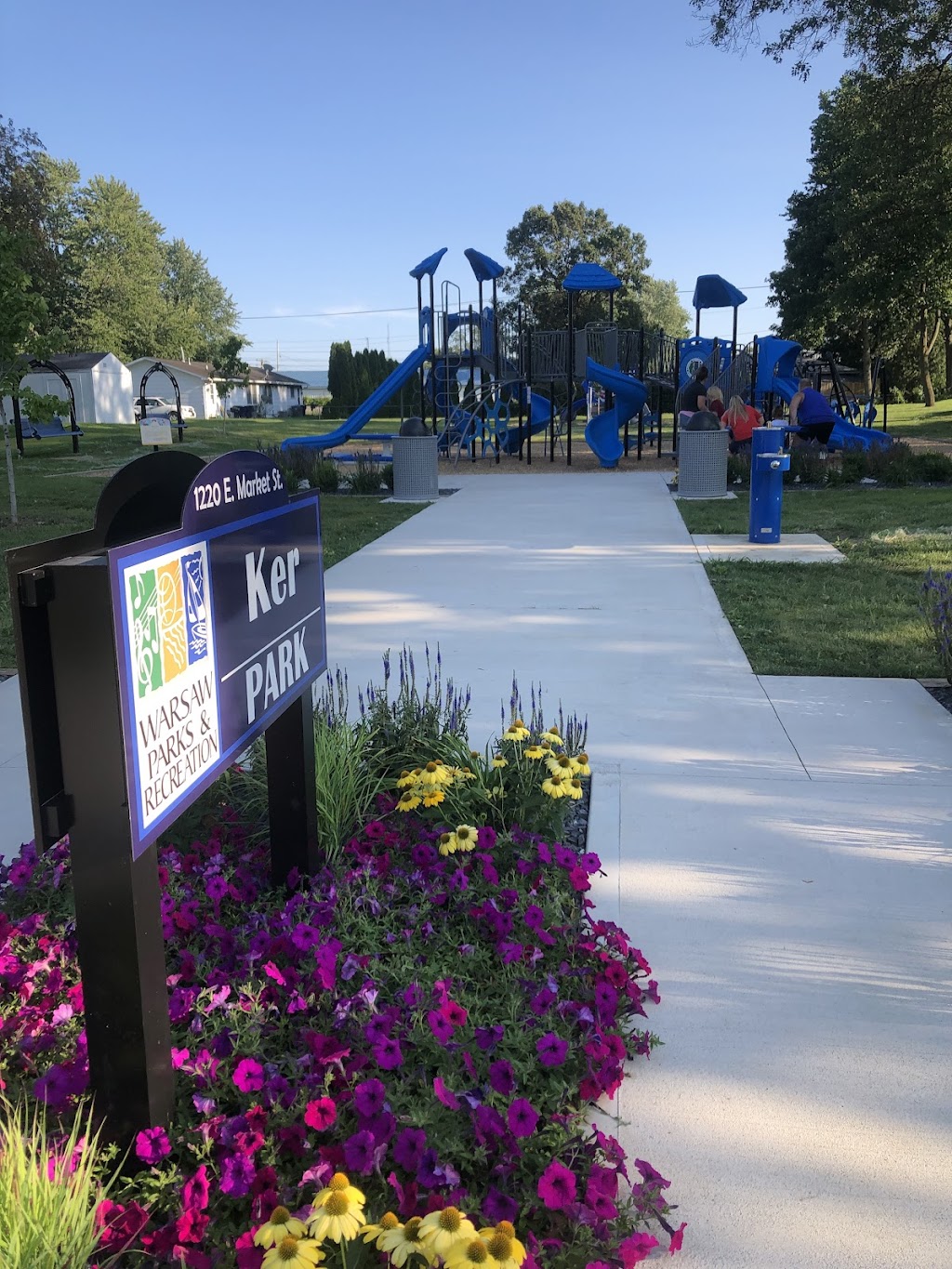 Ker Park | 1220 E Market St, Warsaw, IN 46580, USA | Phone: (574) 372-9554