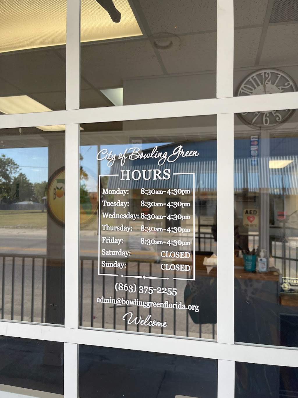 Bowling Green City Hall | 104 Main St, Bowling Green, FL 33834, USA | Phone: (863) 375-2255