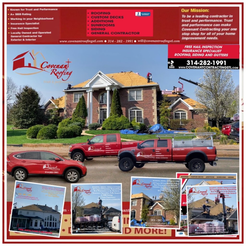 Covenant Roofing | 795 Lakeview Ridge Dr, Fenton, MO 63026, USA | Phone: (314) 282-1991