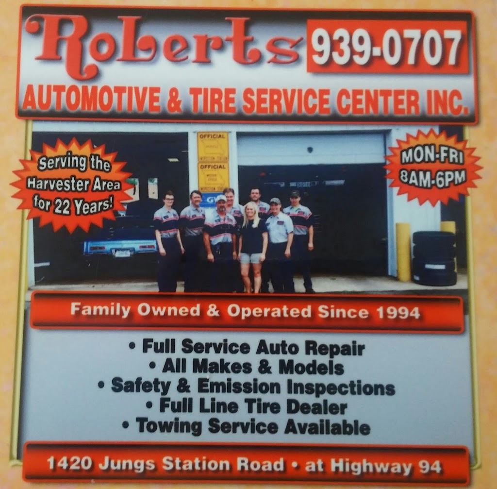 Roberts Automotive Service Center, Inc. | 1420 Jungs Station Rd, St Charles, MO 63303, USA | Phone: (636) 939-0707