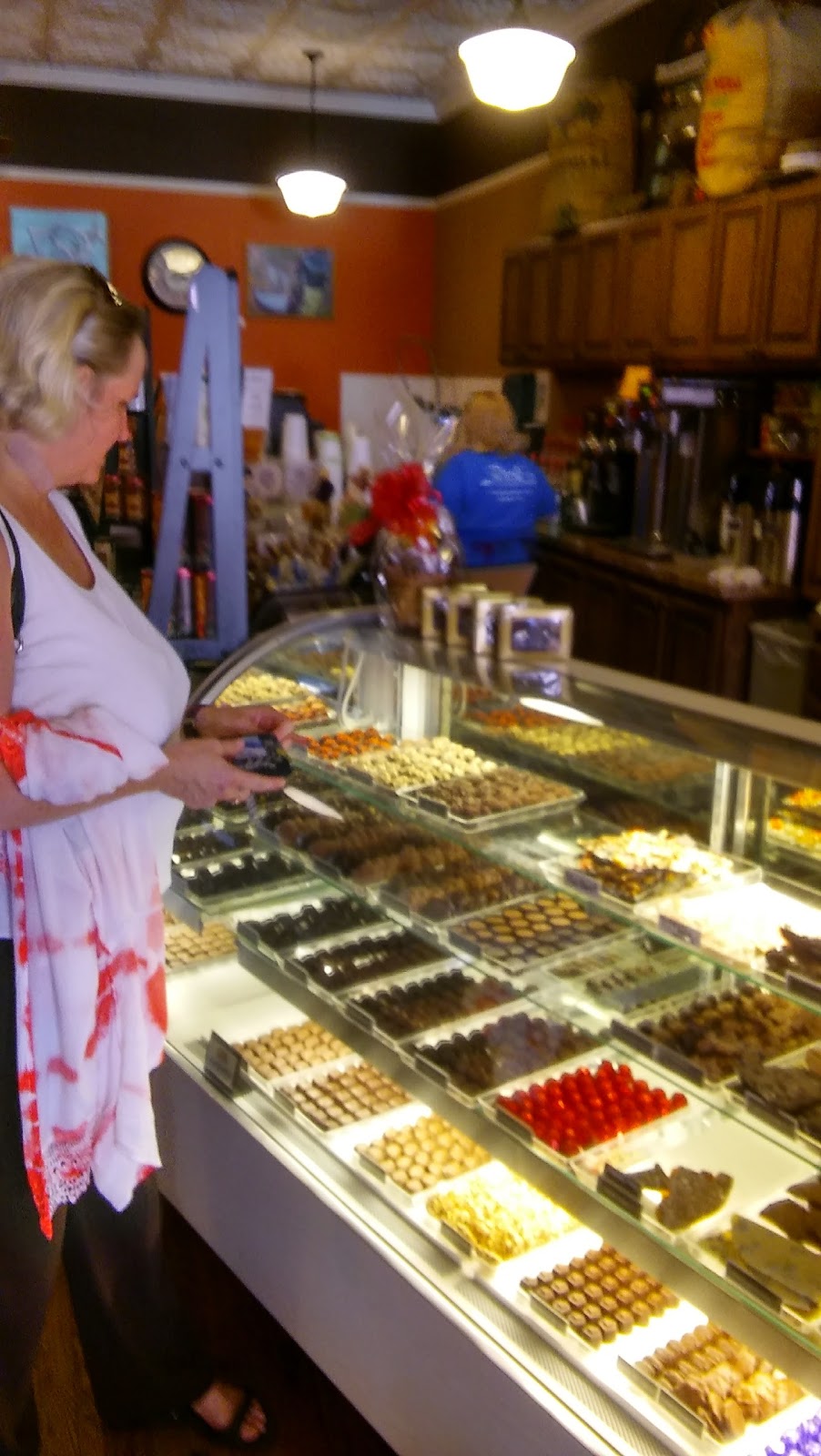 Ricks Fine Chocolates & Coffees | 109A W Oklahoma Ave, Guthrie, OK 73044, USA | Phone: (405) 293-9309