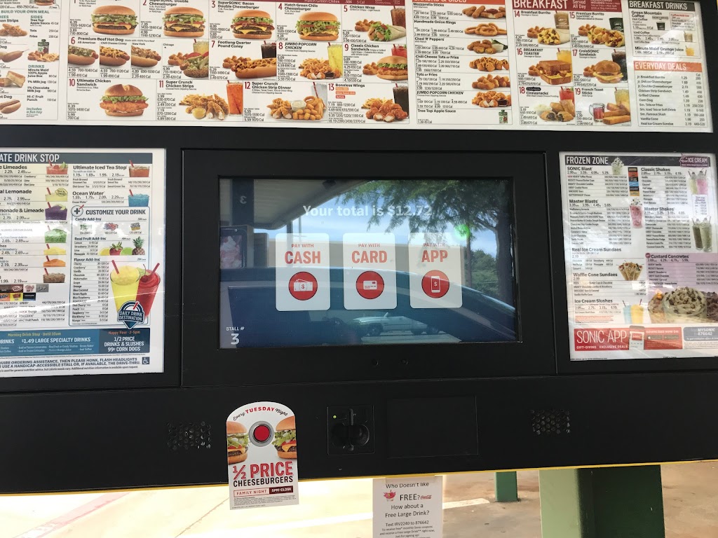 Sonic Drive-In | 2327 W Shady Grove Rd, Irving, TX 75060, USA | Phone: (972) 986-5828