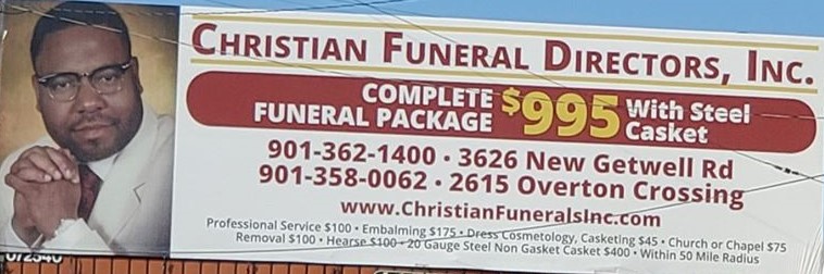 Christian Funeral Directors, Inc. | 3626 New Getwell Rd, Memphis, TN 38118, USA | Phone: (901) 362-1400