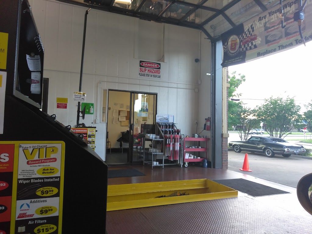 Take 5 Oil Change | 1198 N Plano Rd, Richardson, TX 75081, USA | Phone: (469) 206-9127