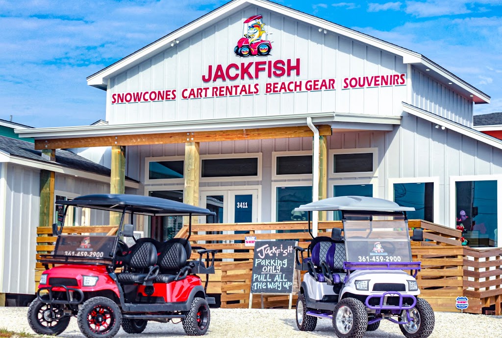 Jackfish Cart Rentals | 3411 Eleventh St, Port Aransas, TX 78373, USA | Phone: (361) 459-2900