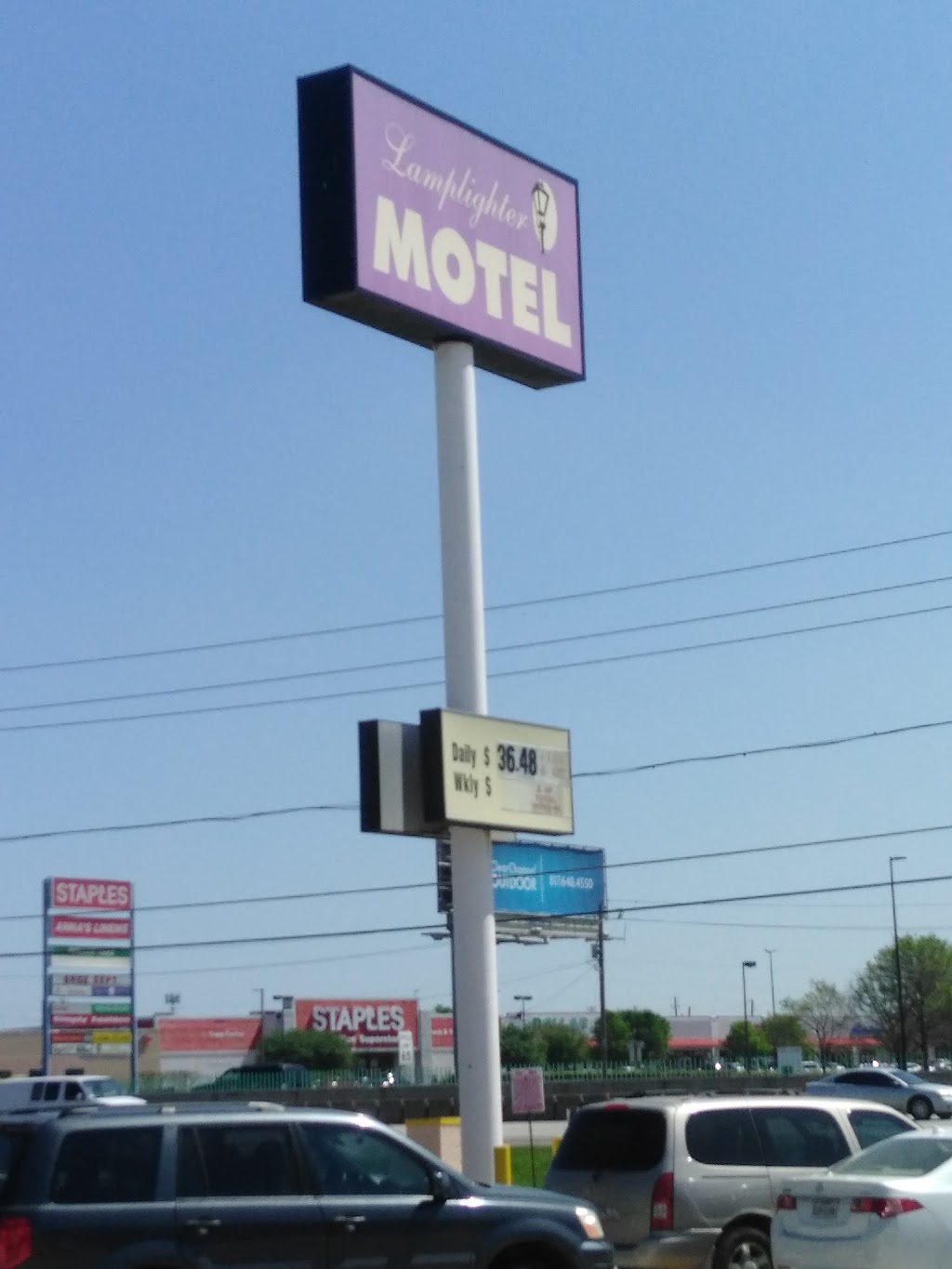 Lamplighter Motel | 9033 E R L Thornton Fwy, Dallas, TX 75228, USA | Phone: (214) 327-4575