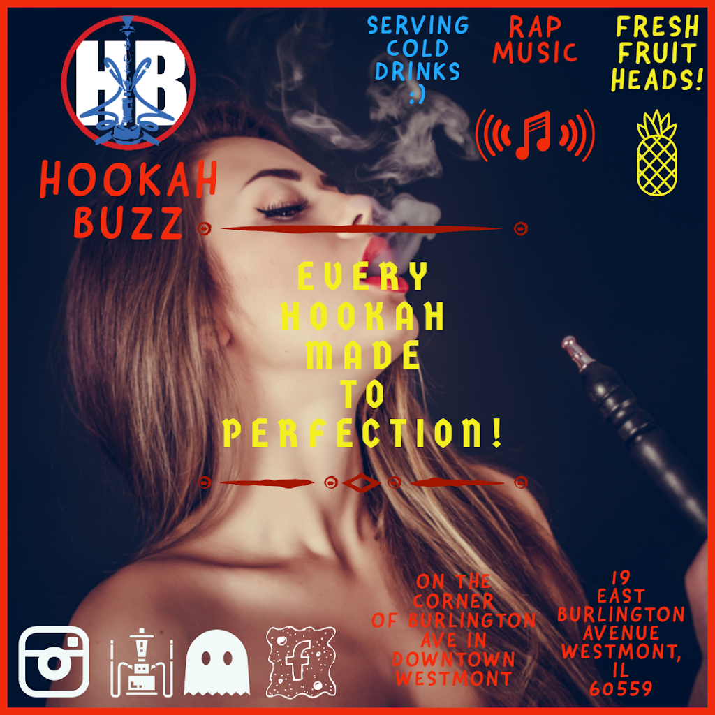 Hookah Buzz | 19 E Burlington Ave, Westmont, IL 60559, USA | Phone: (630) 322-9966