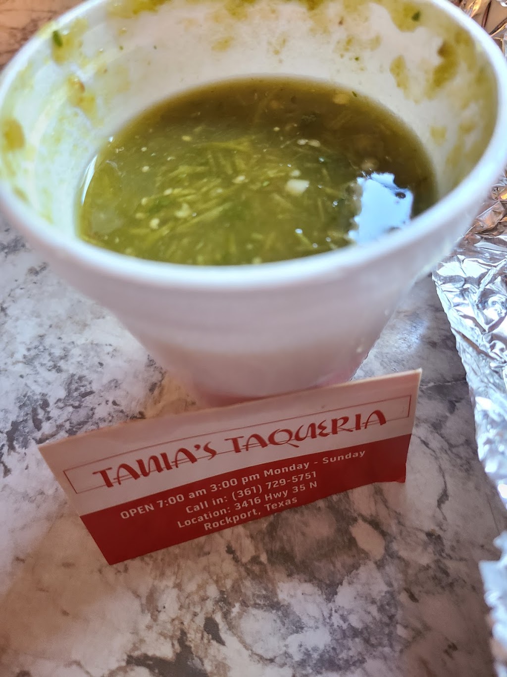 Tanias Taqueria | 3416 TX-35, Fulton, TX 78358, USA | Phone: (361) 729-5751