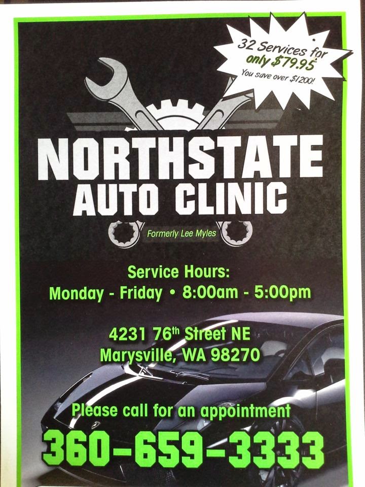 Northstate Auto Clinic | 4231 76th St NE, Marysville, WA 98270, USA | Phone: (360) 659-3333