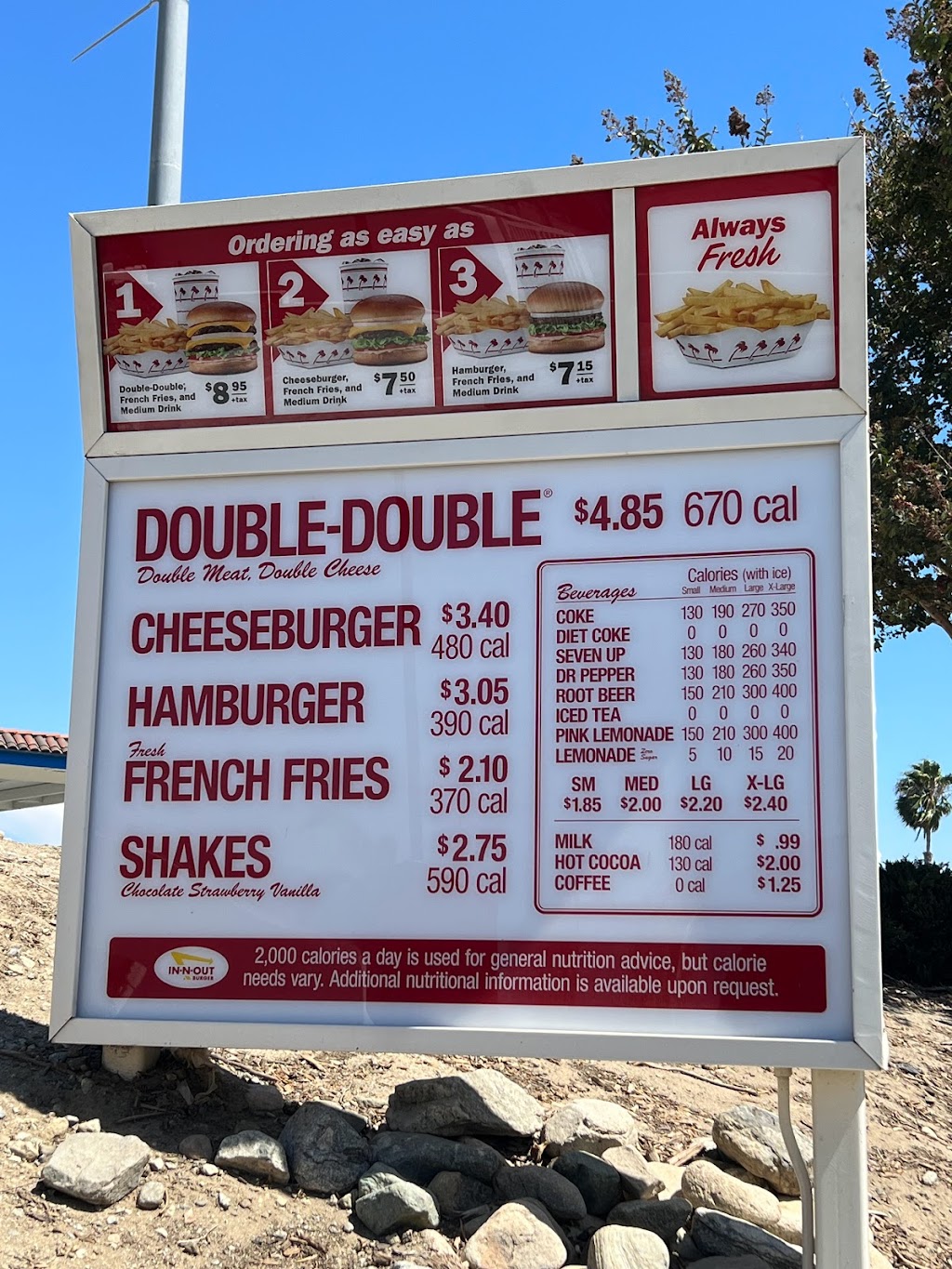 In-N-Out Burger | 1891 E G St, Ontario, CA 91764, USA | Phone: (800) 786-1000