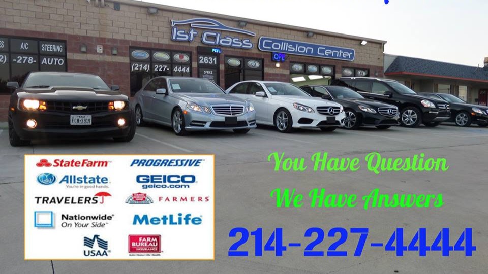 1st Class Collision Center | 2631 S Garland Ave, Garland, TX 75041, USA | Phone: (214) 227-4444