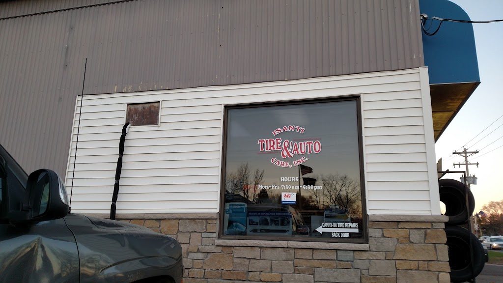 Isanti Tire & Auto Care Inc | 33 Heritage Blvd NW, Isanti, MN 55040, USA | Phone: (763) 444-6641