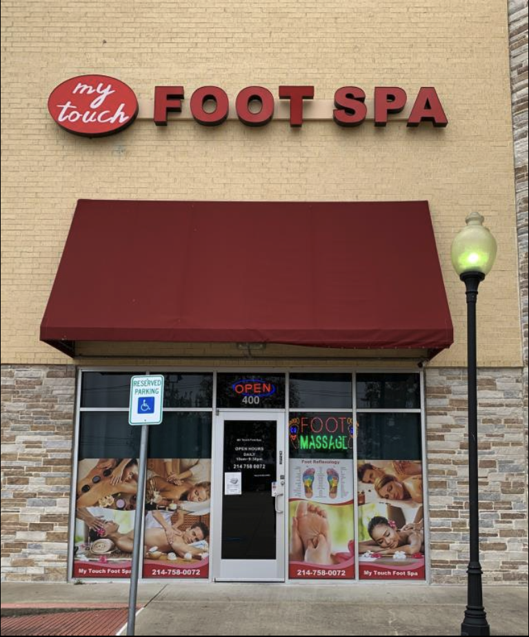 My Touch Foot Spa | 3705 N Belt Line Rd #400, Sunnyvale, TX 75182, USA | Phone: (469) 996-6778