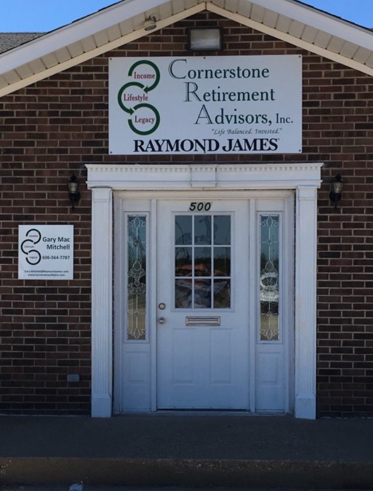 Cornerstone Retirement Advisors, Inc. - Raymond James | 901 US-68 Suite 500, Maysville, KY 41056, USA | Phone: (606) 564-7787