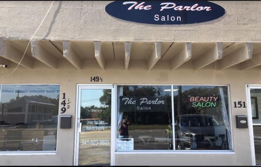 The Parlor Salon | 149 1/2 N Tamiami Trail, Osprey, FL 34229, USA | Phone: (941) 923-9801