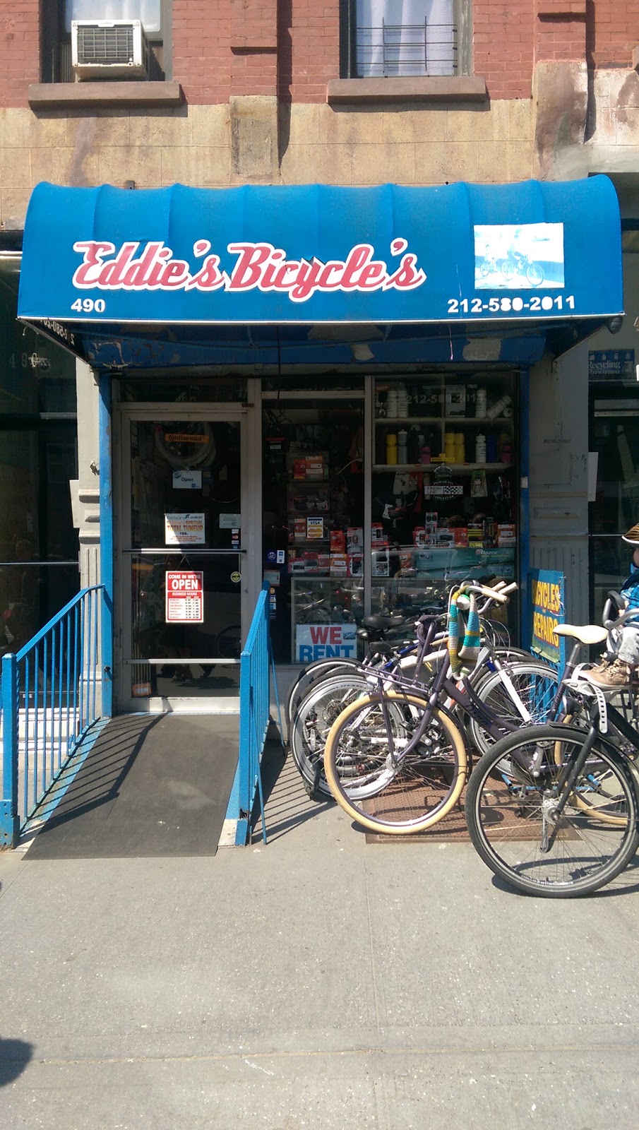 Eddies Bicycle Shop | 490 Amsterdam Ave, New York, NY 10024, USA | Phone: (212) 580-2011
