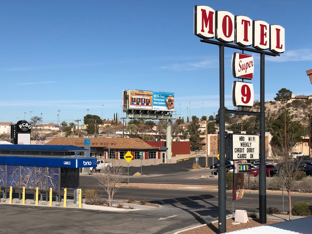 Super 9 Motel | 6405 N Mesa St #4523, El Paso, TX 79912, USA | Phone: (915) 584-3441